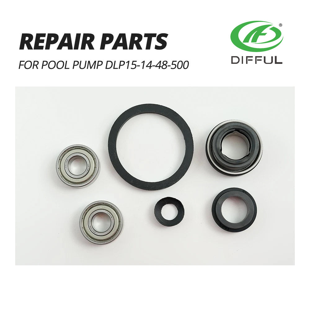 DIFFUL Solar Pool Pump Repair Mechanical Seal Bearing DLP15-14-48-500