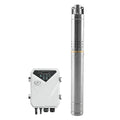 DIFFUL Solar Powered Water Pump Kit, 2 inch 56 M Head 120 W 24 V DC For Off-Grid Living
