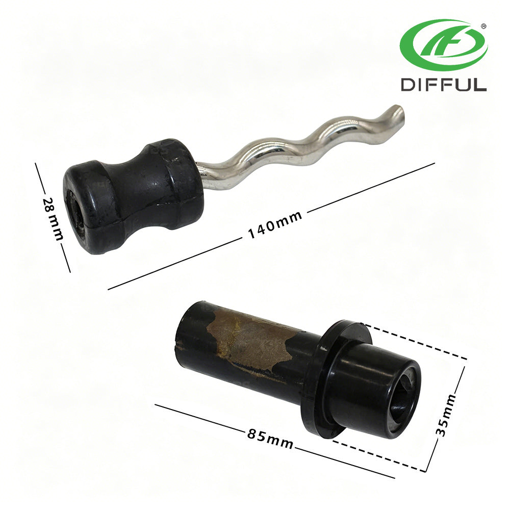 DIFFUL Stators + Joiner 3" Screw Solar Bore Pump Rotor Replacement Part