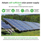 DIFFUL Solar Water Pump Solutions, 3 inch 1100 W 72 V DC For Drip Lines