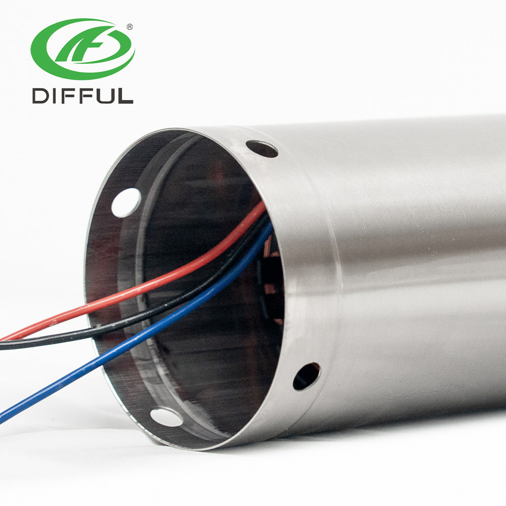 DIFFUL Replacement AC/DC Motor Only 4DSC 300V Solar Submersible Water Bore Pump 120m