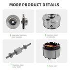 DIFFUL Solar Bore Pump, 4 inch 750 W 85 V - 280 V AC/DC For Livestock