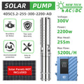 DIFFUL Pumps And Solar, 4 inch 2200W 85 V - 280 V AD For Drip Lines