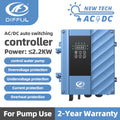 DIFFUL AC/DC Replacement Hybrid Controller, 110V 750W Solar Bore Water Pump Hybrid Deep Submersible