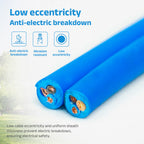DIFFUL 30M Blue Submersible Water Pump Extension Cable 3x2.0mm² Waterproof