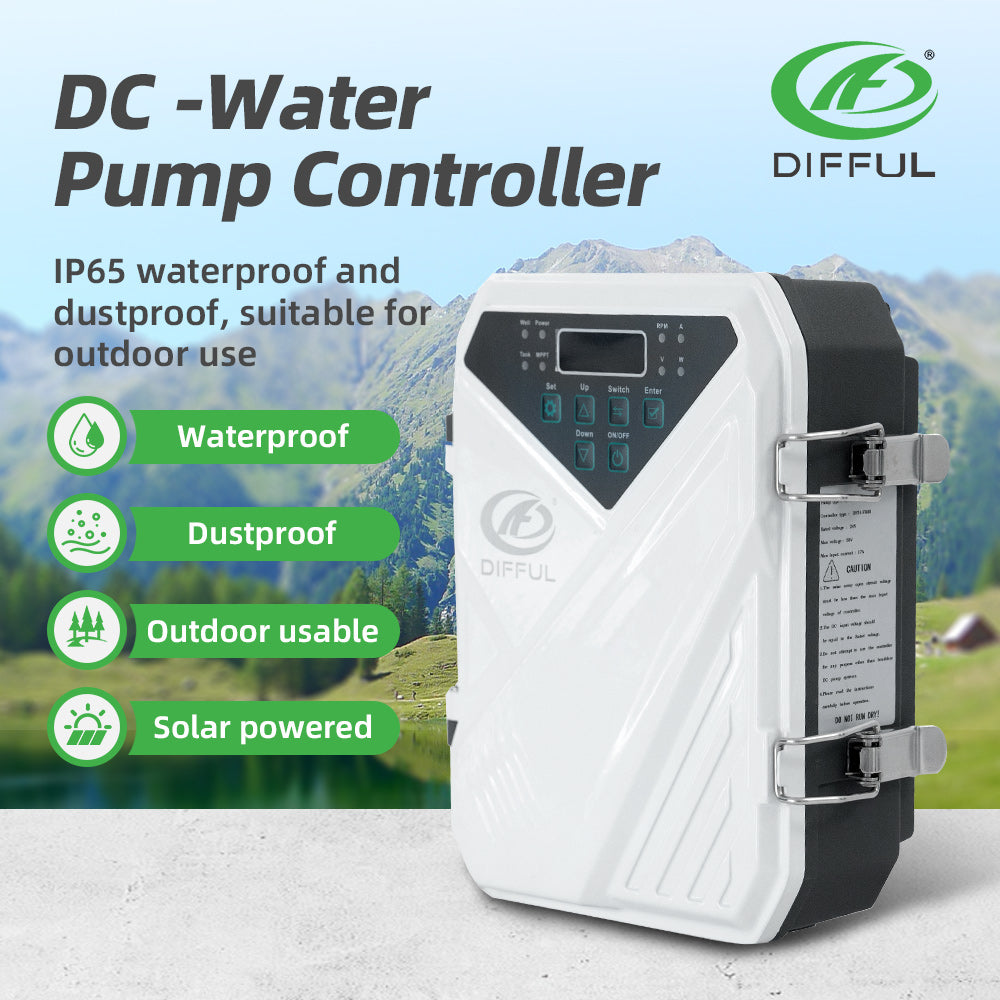 DIFFUL Solar Water Pump DC 110V MPPT Replacement Controller