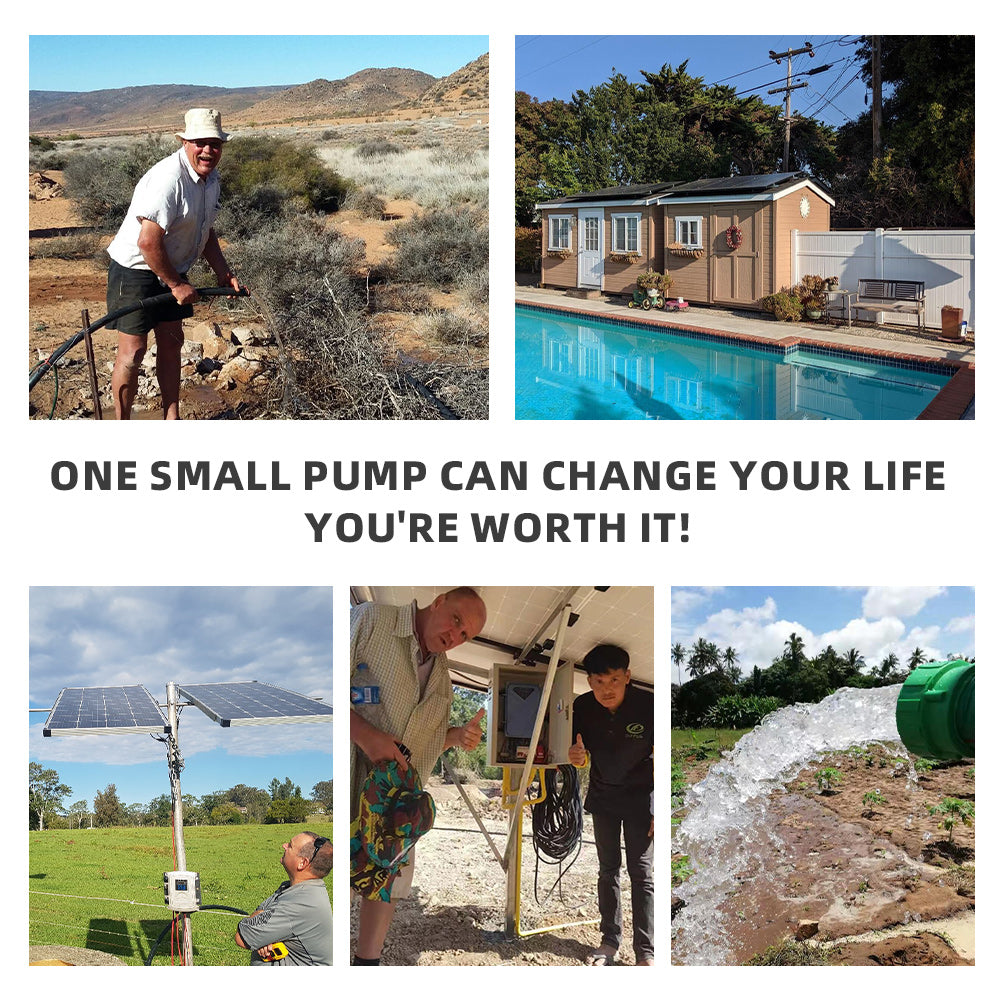 DIFFUL Solar Farm Pump, 750 W 85 V - 280 V AD For Filling Ponds
