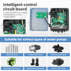 DIFFUL AC/DC Replacement Hybrid Controller, 110V 750W Solar Bore Water Pump Hybrid Deep Submersible
