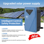 DIFFUL AC/DC Replacement Hybrid Controller, 245V 3000W Solar Water Pump Hybrid High Head Bore Pump